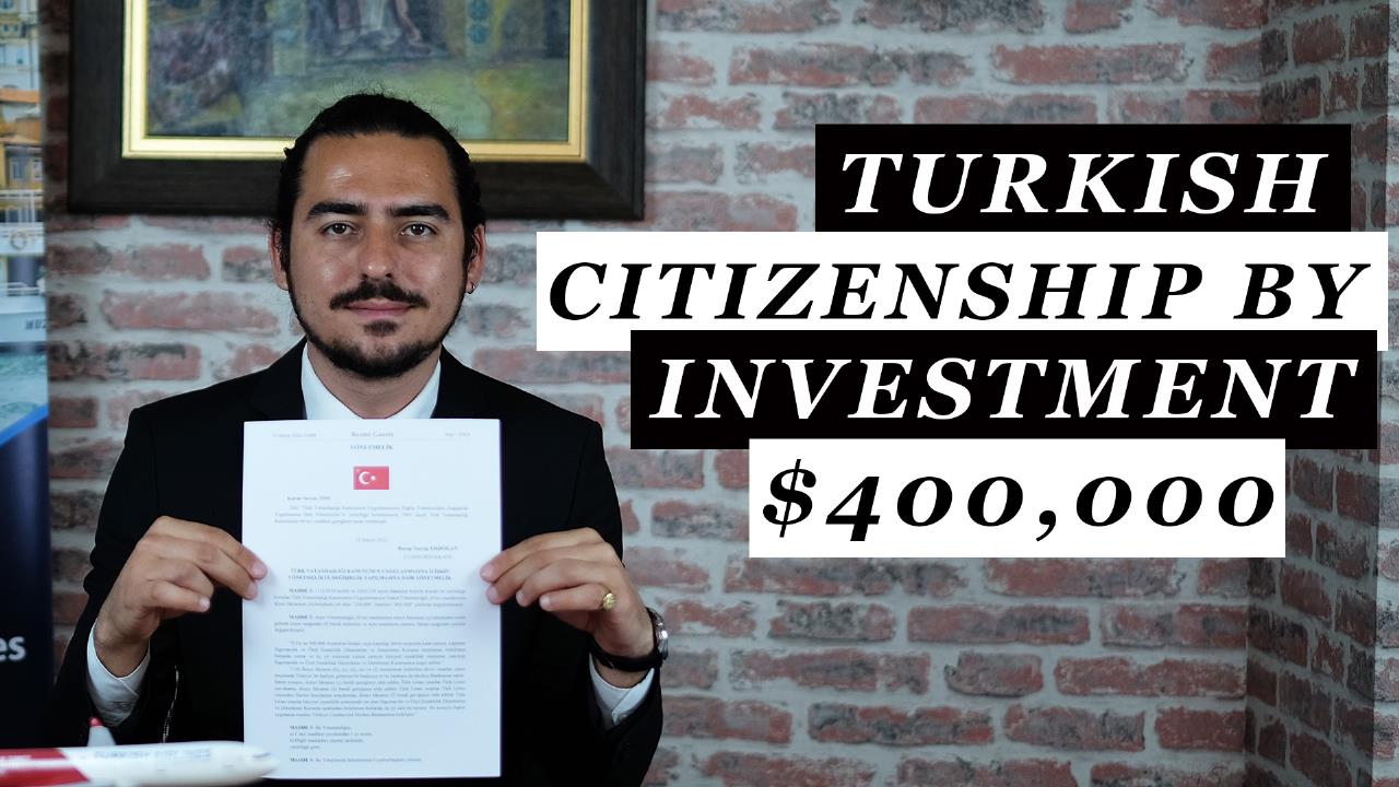 Yatırımla Türk Vatandaşlığı Programı 2022'de Güncelleniyor / 400.000 $ Emlak Alım Şartı
