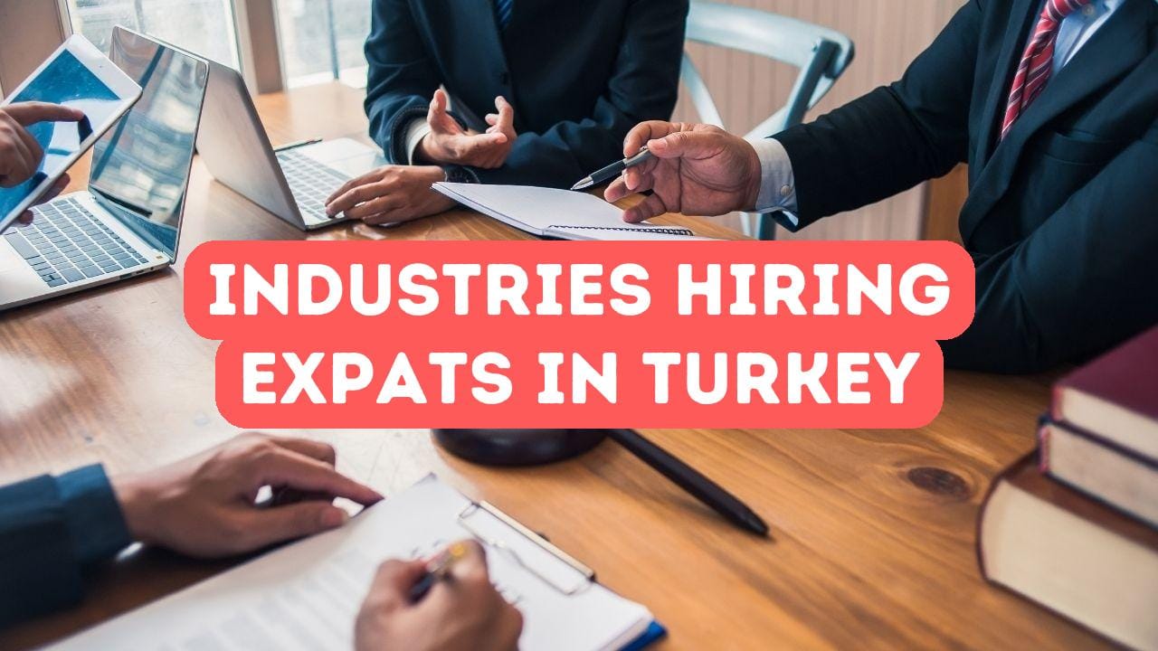 Top-Branchen in der Türkei stellen ausländische Arbeitskräfte ein