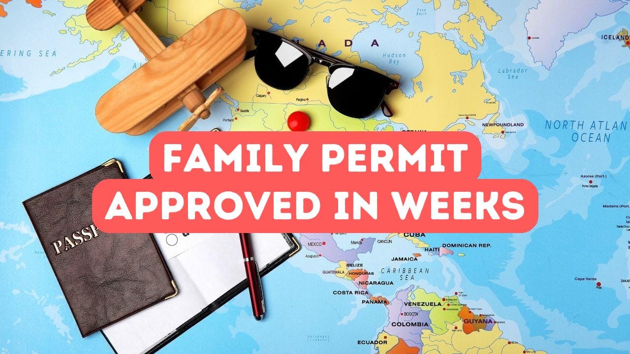 Success Story: Family Residence Permit Approved in 2 Weeks