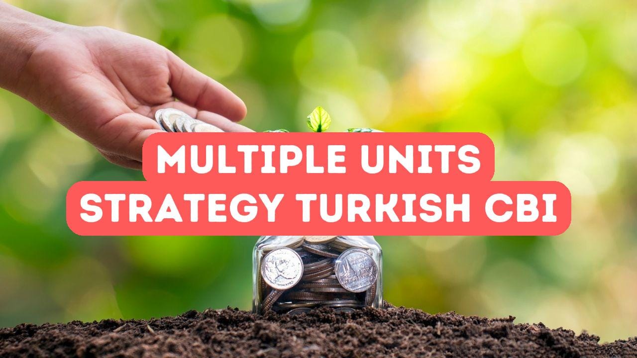 Multiple Units Strategy in Turkish Citizenship by Investment